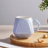 Taza de Cerámica Vaso para Agua Hogar Café Leche Porcelana Blanca Hombres y Mujeres Simple Nicho Ins Taza de Oficina