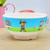 Tigela infantil de porcelana tipo melamina anti-queda resistente ao calor melamina tigela redonda de 5 polegadas louça de desenho animado criativa utensílios domésticos diários