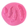 Molde de Silicone Pena Fondant Chocolate Decoração de Bolo Molde DIY Molde para Assar