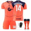 2526 Barcelona Segunda Equipación No. 10 Camiseta Yamal 11 Rafinha Messi Traje de Uniforme de Fútbol 14 Rashford