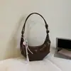 Bolsa Pequena de Luxo para Mulheres 2026 Nova Tendência Moda Ombro Axila Bolsa Bolinho Versátil Nicho Transversal Bolsa Croissant