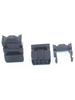 2. Juego de tres piezas de cabezal de crimpado FC de 54 MM FC/IDC-6-8-10P-16P 20p 40p 50p 64p Negro