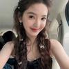Grampo de Cabelo Laço Prateado Estilo Princesinha Zhang Ruonan Acessórios de Cabelo Trançado Doce e Cool Sexy Presilha de Cabelo Adorno de Cabeça