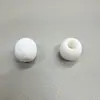 Resina 12*12mm fosca com furo grande Contas DIY Acessórios de vestuário Cadarços de sapato Correntes de bolsa Chaveiros Pingentes Acessórios para cordão