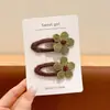 Grampos Bico de Pato de Alta Qualidade para Outono e Inverno, Presilhas de Cabelo Fofas e Estilosas para Mulheres, Presilhas Versáteis para Franja, Pentes de Cabelo Elegantes para Crianças, Acessórios de Cabelo