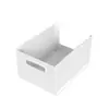 Caja de Almacenamiento para Gabinete de Cocina Tipo Cajón Caja de Almacenamiento para Condimentos Organizador de Snacks para Armario Combinación Libre Estantería Apilable