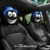 Fábrica de Origen Temu Etiquetado Gratuito Expresión Divertida Funda para Cojín de Coche Paquete de Expresiones Personalizadas Funda Decorativa para Cojín de Coche