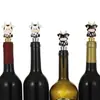 Tapón de Vino Creativo con Forma de Vaca Transfronterizo, Sello de Conservación de Vino de Grado Alimenticio, Tapón para Botella de Vino, Regalo para Bodas y Fiestas Festivas