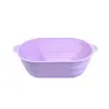 Cesta de Fermentación Rectangular de Silicona de Grado Alimenticio Nueva Transfronteriza Molde para Pan y Pastel Molde para Hornear DIY Bandeja para Hornear Pan Tostado