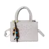 Bolso Bandolera Grande de Moda Europea y Americana con Tachuelas Personalizadas 2026 Nuevo Tendencia Simple para Mujer