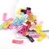 Presilha de Cabelo com Franja Doce para Crianças Cenoura Morango Desenho Animado Presilha BB Pequena Estrela de Cinco Pontas para a Parte de Trás da Cabeça