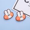 Nuevo parche de resina de fruta lindo de dibujos animados accesorios parche diy material para accesorios de parche para funda de teléfono al por mayor