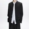 2026 Nuevo Estilo Estilo Chino Color Sólido Chaqueta de Traje Nueva Marca Trendy China para Hombre Versátil Chaqueta Traje Tang Ropa para Hombre