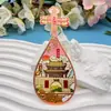 Imán de Metal para Refrigerador Cultural y Creativo Pipa Ciudades de China Qinghai Shandong Nanjing Chongqing Ciudades Populares Souvenirs de Viaje