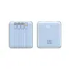 Power Bank Espelho 20000 mAh Carregamento Super Rápido 120W com Cabo Ultra Fino Mini Portátil Power Bank Presente