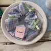 Scrunchie Estilo Coreano Zhao Lusi High-End Estético Ins Estilo Universitário Prendedor de Cabelo Estilo Doce Faixa de Cabelo Feminina