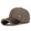 Gorra Otoño e Invierno Espiga m Etiqueta Lana Gorra de Béisbol Estilo Coreano Mujeres Jóvenes Más Fácil de Combinar Pequeño Aroma Gorra de Pato