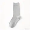 Meias de Lã Femininas Outono e Inverno Meia de Cano Médio Forradas com Fleece Espessadas Quentes de Inverno Meias de Caxemira Pilhas de Meias Indústria de Meias Zhuji