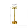 Estante para Barriles de Champaña Estilo Europeo Acero Inoxidable KTV Bar Cubo de Hielo Estante Doméstico Barril de Hielo con Base de Pie Barril de Vino Tinto de Lujo