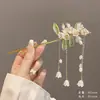Lirio del Valle Estilo Antiguo Pasador Nuevo Estilo Chino Tassel Tocado Accesorios Dinastía Han Lámpara de Palacio Pasador Luminoso Pasador para Mujer