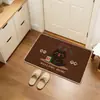 Felpudo de Alfombra para Puerta de Entrada para Uso en el Hogar, Imitación Lino con Base de Goma, Felpudo Antideslizante, Felpudo Resistente a Manchas, Alfombra Anti-Sisal al por Mayor