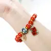 Joias de Cerâmica Pulseira Pequena e Fresca Ajustável Presente para Estudante Menina Fornecimento de Barraca Novo Estilo Étnico Estilo Antigo