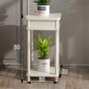 Estante de flores de madera maciza de imitación de caoba, estilo chino, para el hogar, sala de estar, mesa de flores antigua, estante de almacenamiento interior, estante de bonsái de olmo, venta al por mayor