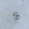 Anillo de Moda de Celebridad de Internet ins Tendencia Estilo Frío Anillo Abierto para Mujer Estilo Japonés y Coreano Anillo Sencillo de Perla y Circonita Anillo para el Dedo del Pie