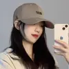 Gorra de Mujer 2024 Nueva Primavera y Otoño Gorra Grande para Cabeza Grande Cara Grande Profundidad Grande Gorra de Béisbol
