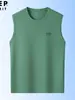 Jeep Spirit Jeep Personalizado Secado Rápido Chal Grande de Hombro Camiseta sin Mangas para Hombre Cuello Redondo Verano Deportes para Jugar a la Pelota y Fitness