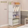Armario sencillo para dormitorio de casa, armario de almacenamiento de montaje, armario de tela a prueba de polvo para habitación de alquiler, armario de almacenamiento para dormitorio, resistente y duradero