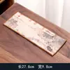Novo Tapete Pequeno para Chá Estilo Chinês, Tapete Seco para Chá, Acessórios para Conjunto de Chá Kung Fu, Tapete Espesso com Isolamento Térmico, Tapete para Bule e Bandeja de Chá