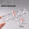 Set Base para Práctica de Uñas No Magnético de Alta Transparencia, Nuevo Diseño de Ranura Desmontable para Exhibición de Uñas y Herramientas de Práctica