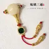 Juego de Tres Piezas de Vidrio Sherpa Completo con Cuentas de Vajra, Estrella, Luna, Bodhi y Cabeza de Mono Accesorios DIY y Colección de Joyería