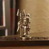 Figurita de Dibujos Animados Ah'Chee LOL de Latón para Disparar Hielo Muñeca Creativa Adorno Artesanal Decorativo Vintage para Escritorio