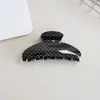 Moda Coreana Gama Alta Serie de Puntos Pinza para el Cabello Semicírculo Pinza de Tiburón Retro para Recogidos Traseros Accesorio para el Cabello para Mujeres