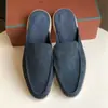 Novas Meias-Pantufas Fechadas Planas de Verão para Homens, Sapatos Masculinos Estilo Slip-On, Sapatos de Caminhada de Verão de Tamanho Grande
