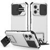 Adecuado para Funda de Teléfono Móvil Xiaomi Poco X7 Poco C75 Soporte Estéreo Poco M5S Cubierta Protectora con Ventana Deslizante