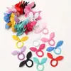 [Bestseller Transfronteiriço] Laços de Cabelo com Orelhas de Coelho para Meninas, Acessórios de Cabelo Fofos, Elásticos de Cabelo Duráveis, Atacado