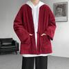 Otoño 2024 Nuevo para Hombre Pana Retro Chino Talla Grande Casual Cárdigan Chaqueta Hanfu para Hombre