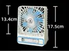 Ventilador Iluminado Recarregável Dormitório Estudantil Dormitório Casa Ventilador Recarregável Mini Portátil Vento Forte Escritório