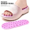 Plantillas para masaje de pies para fitness y ejercicio con partículas duras para aliviar la fascia, imanes incorporados y plantillas con placa de acupresión