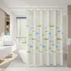 Suministro Directo de Fábrica Cortina de Baño Barra Telescópica Cortina Divisoria Cortina de Puerta Cortina de Baño Peva Impermeable a Prueba de Moho Cortina para Bloquear la Ducha del Baño