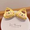 Clipes Pequenos de Orelha de Gato de Desenho Animado Sanrio para Crianças, Presilha Fofa para Cabelo de Bebê, Presilha para Franja de Princesa, Acessórios de Cabelo