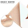 Almohadillas de Fieltro para el Antepié y el Talón, Suaves y Anti-Abrasión, Se Pueden Aplicar como Parches para Ampollas, Se Pueden Cortar y Son Autoadhesivas, Almohadillas de Medio Tamaño para Ajustar el Tamaño del Zapato