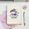Cuaderno Cultural y Creativo Gato Kt Nuevo Modelo Agenda A6 Diario de Hojas Sueltas de Alto Valor Cuero PU Páginas Interiores Coloridas Venta al por Mayor