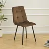 Silla de Comedor para Uso Doméstico, Estilo Nórdico Moderno de Lujo Ligero, Silla de Ocio con Respaldo, Silla de Comedor Simple para Restaurante y Hotel