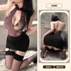 Lingerie Divertida com Tema Laranja, Novo Vestido Bodycon Sexy com Gola Halter Jacquard Estilo Nacional Chinês com Nó de Lua
