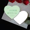 Día de San Valentín Chino Tarjeta Pequeña Regalo de Rosa Romántico Ramo Ins Tarjeta de Confesión Etiqueta Nuevo Personalizado