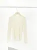 ES MODISH Nova Coleção Outono/Inverno: Suéter de Tricô Fashionável Estilo Francês com Design Falso de Duas Peças, Cor Sólida, Caimento Ajustado, para Mulheres